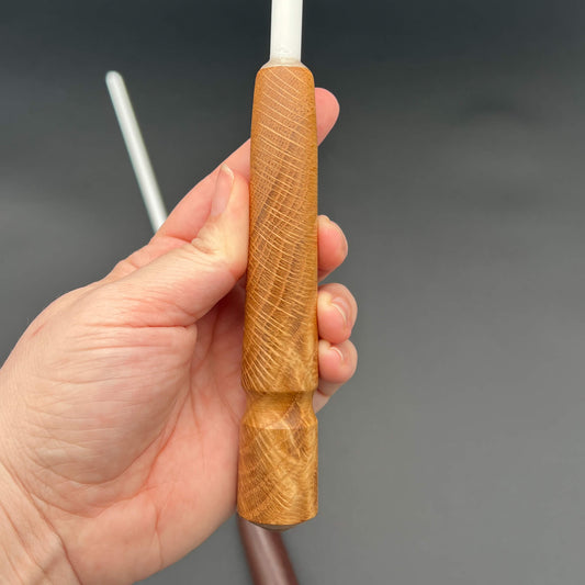 3/8 Inch Delrin Cane with Exotic Wood Handle