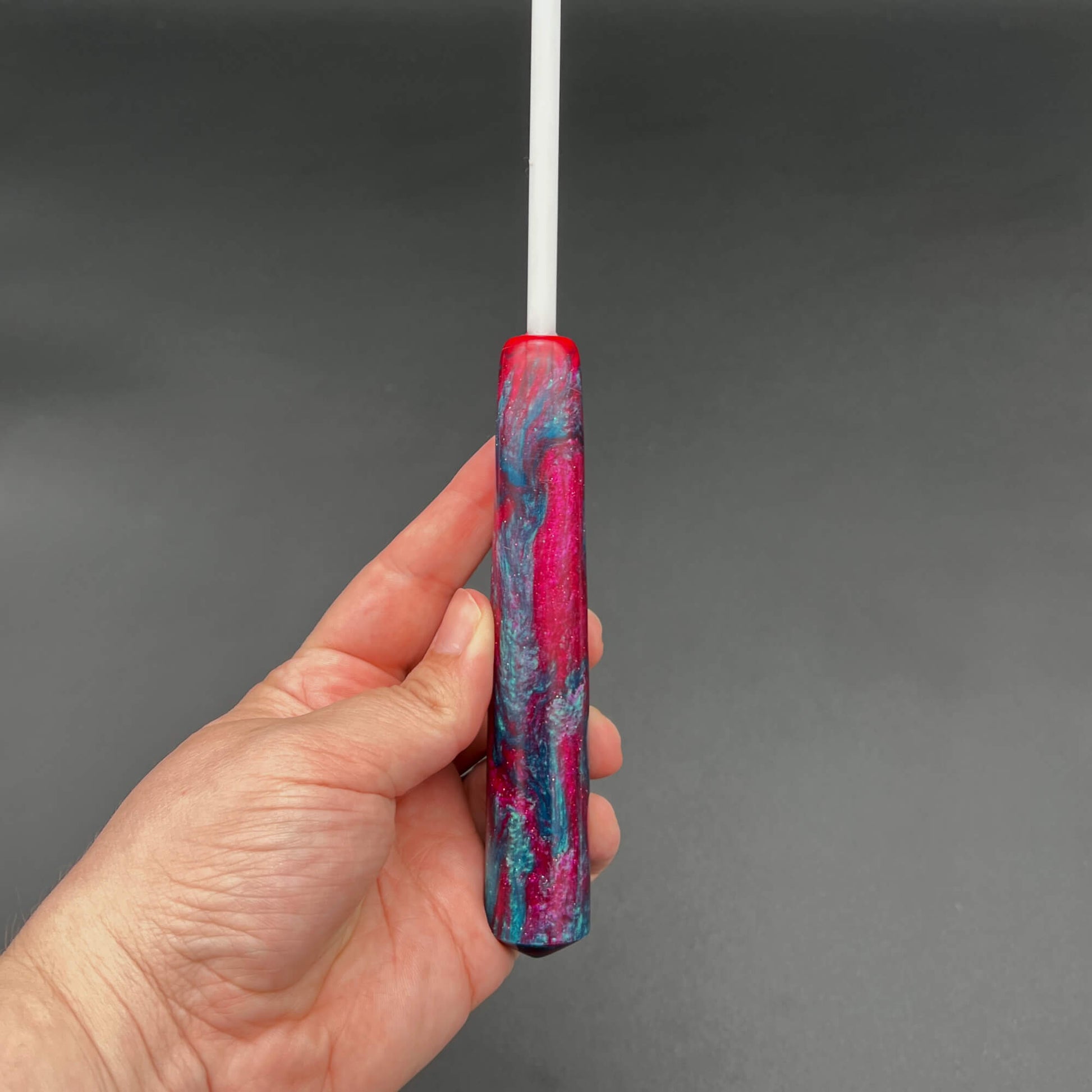 1/4 inch Delrin Cane with Resin Handle image 1