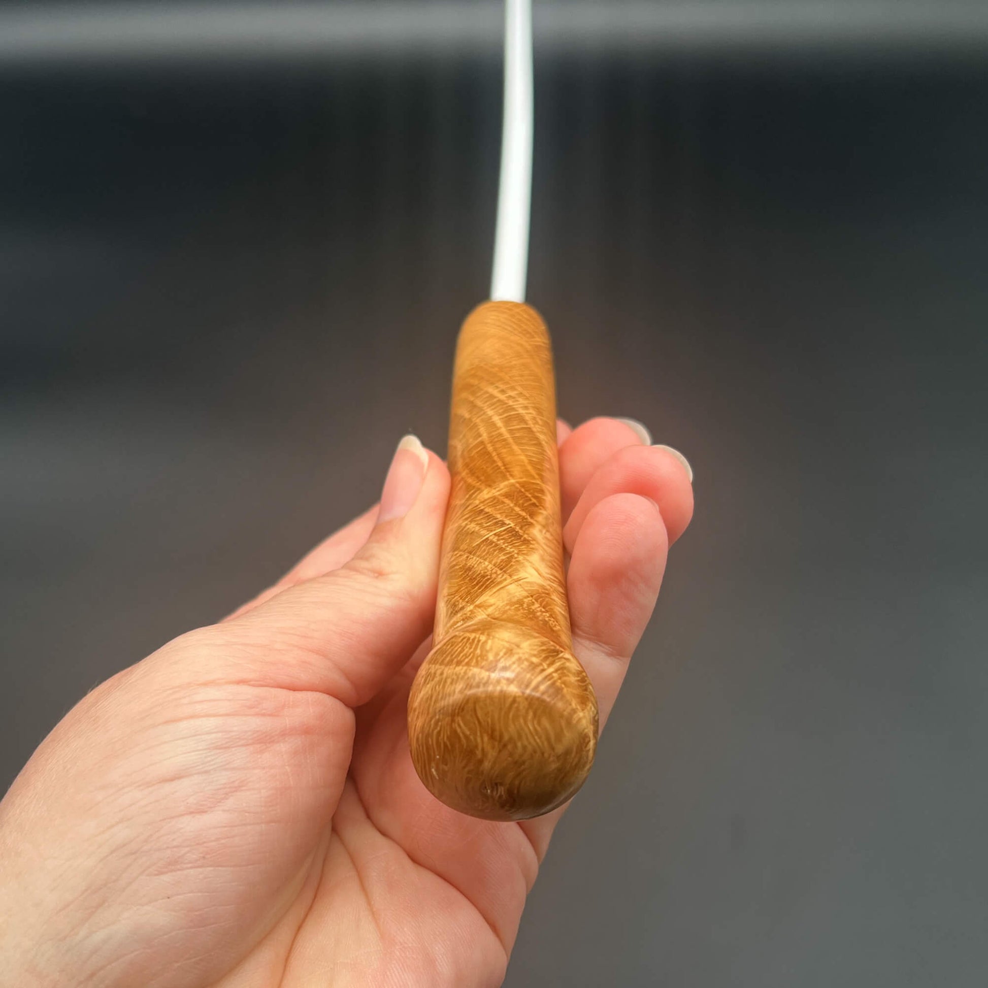 1/4 inch Delrin Cane with Exotic Wood Handle image 3