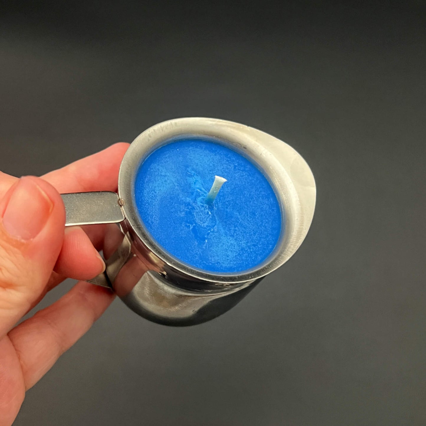 Blue Soy Wax Play Candle