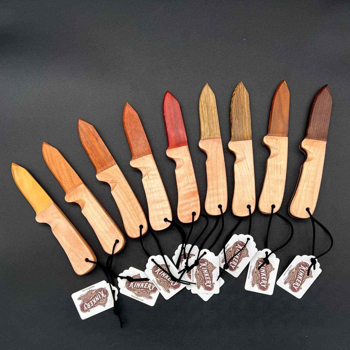 Wooden Wax Play Knives