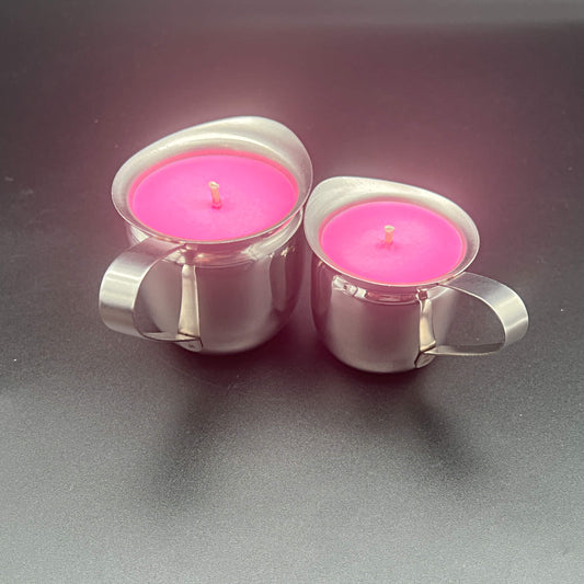 Pink Soy Wax Play Candle image 0