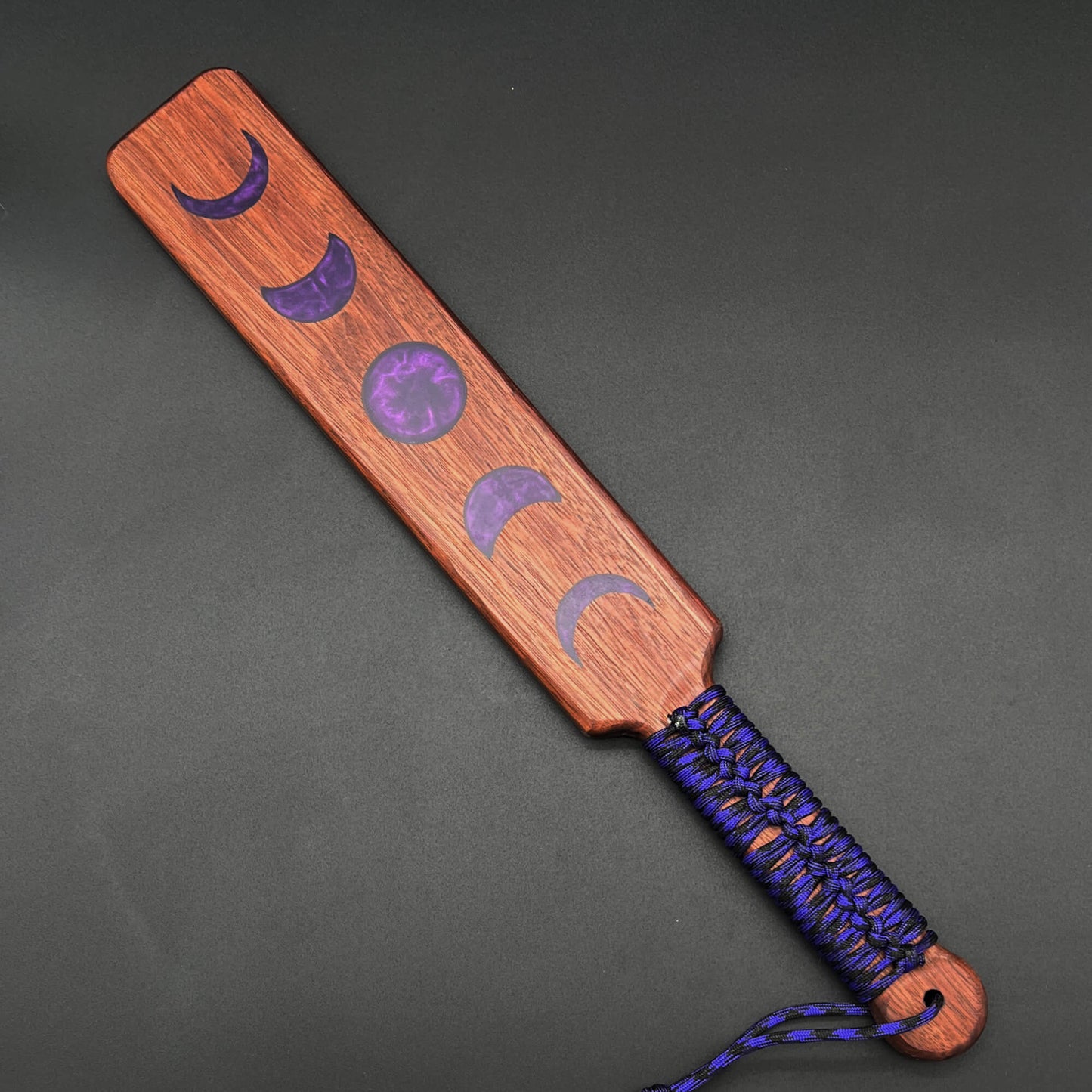 Resin Inlay Paddle - Large - Black Walnut image