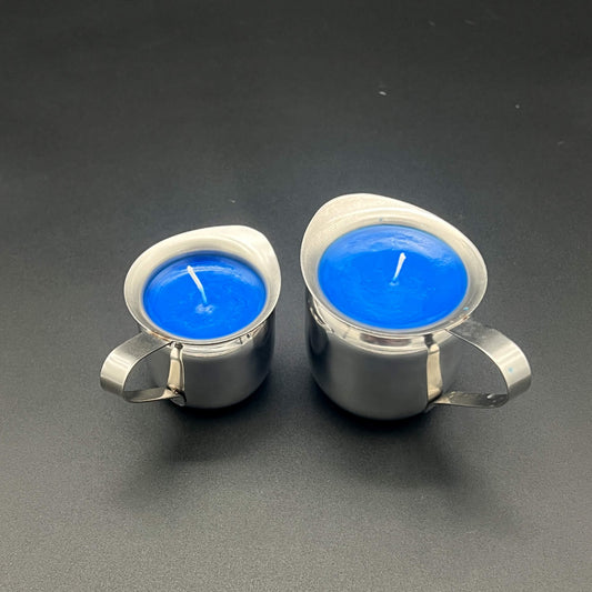 Blue Paraffin Wax Play Candle