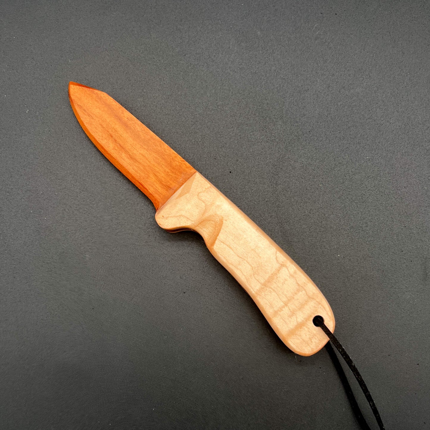 Wooden Wax Play Knives featuring an elegant wooden handle and a sharp tip, perfect for wax play and knife play.