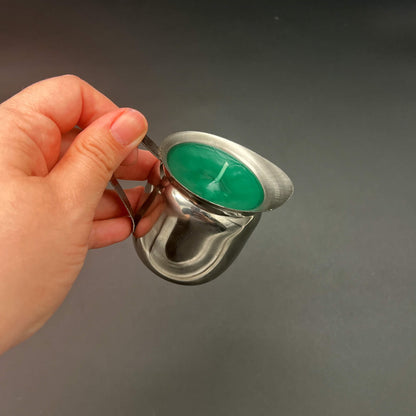 Green Paraffin Wax Play Candle