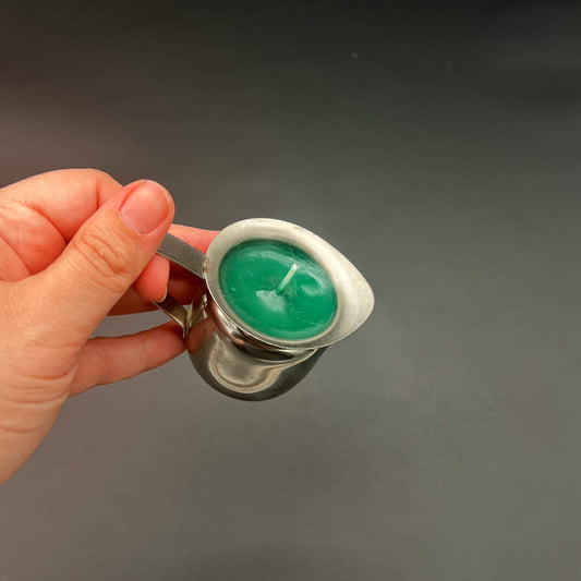 Green Paraffin Wax Play Candle