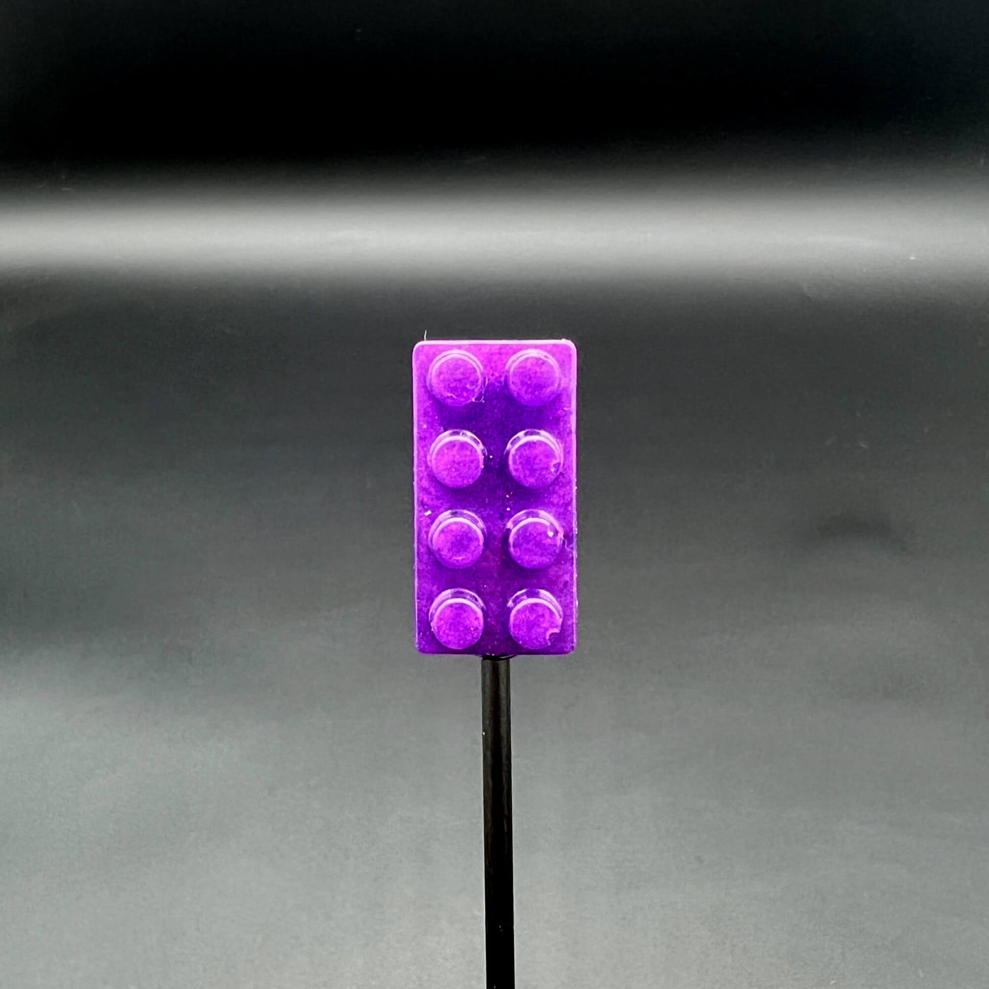 Building Brick Diabolical Sticks in vibrant purple color