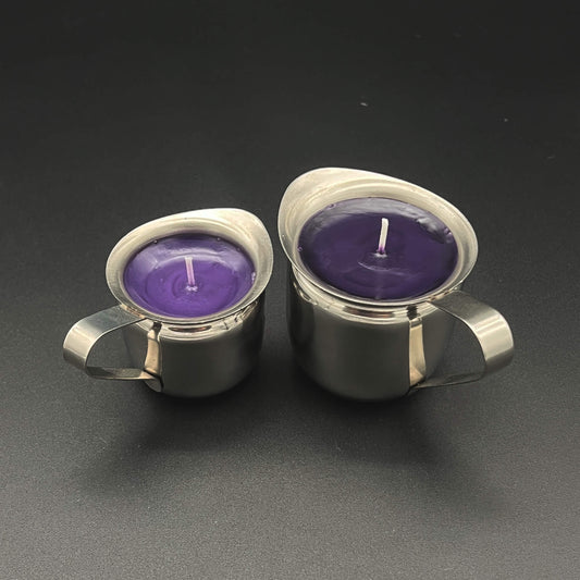 Purple Paraffin Wax Play Candle