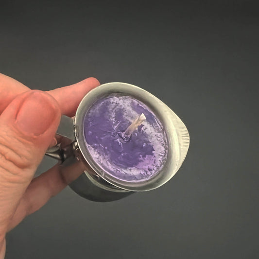 Purple Soy Wax Play Candle