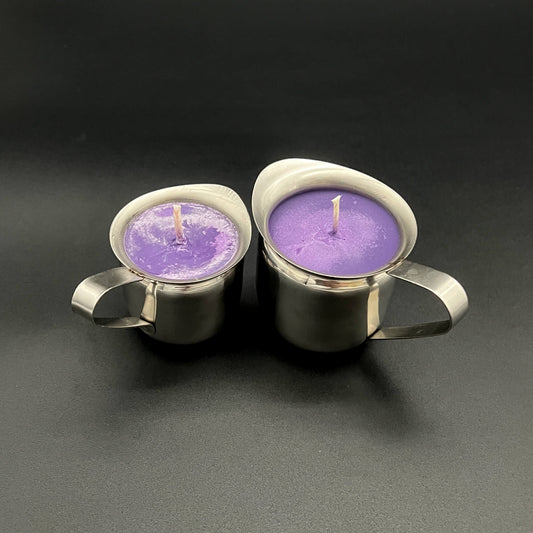 Purple Soy Wax Play Candle