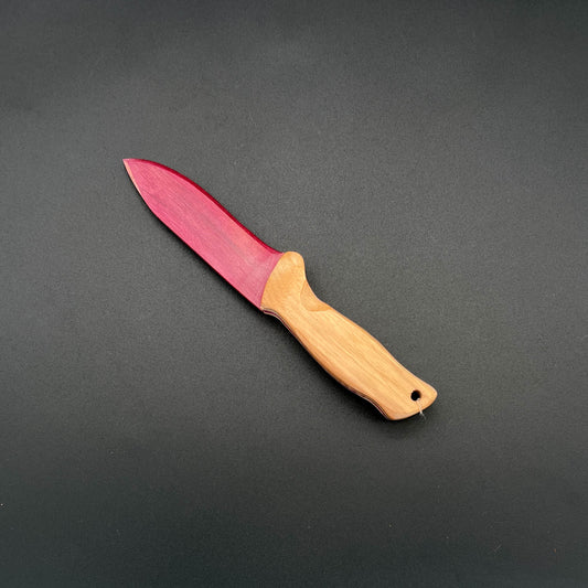 Spearpoint Wooden Knife
