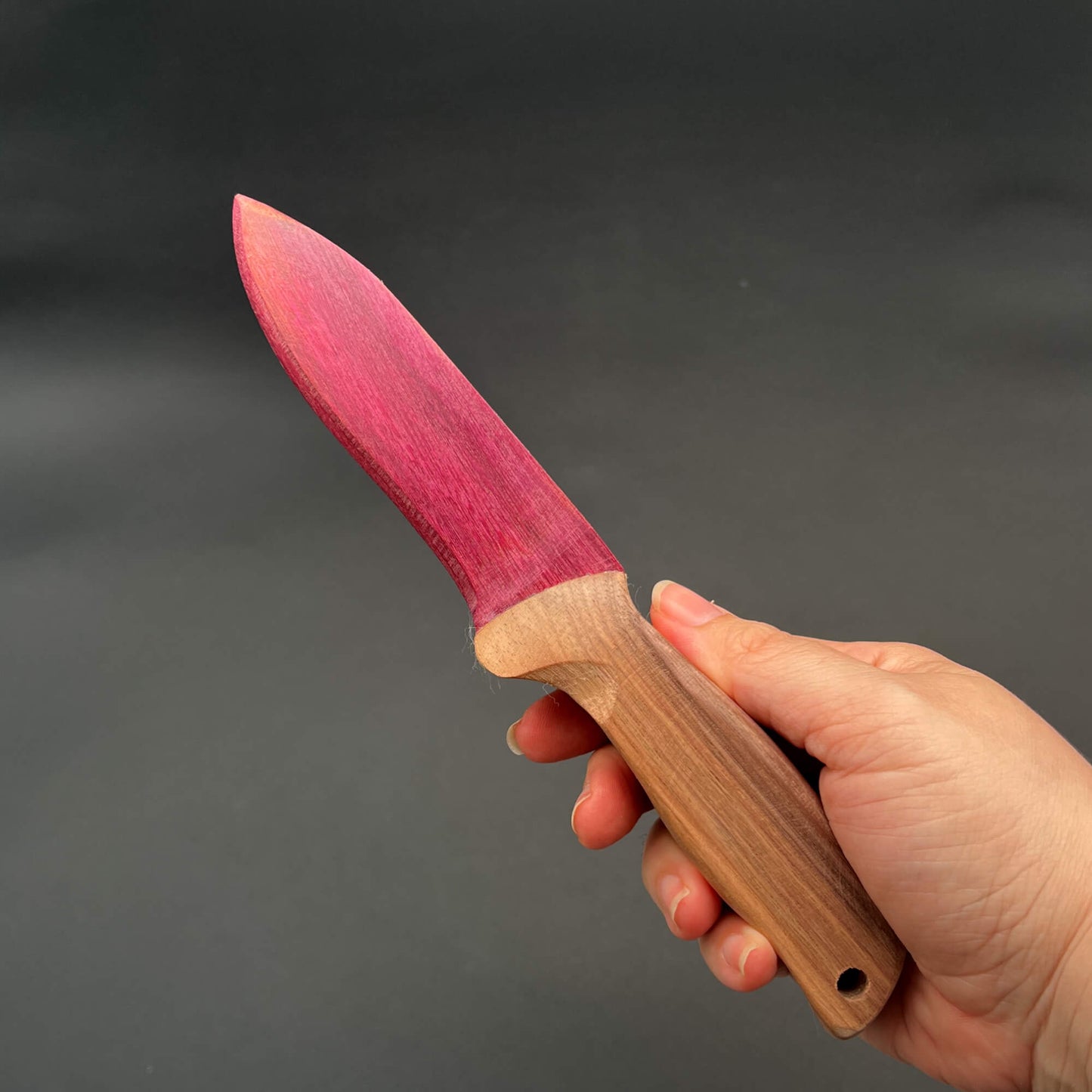 Spearpoint Wooden Knife