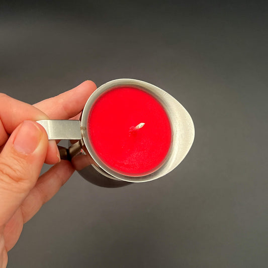Red Soy Wax Play Candle