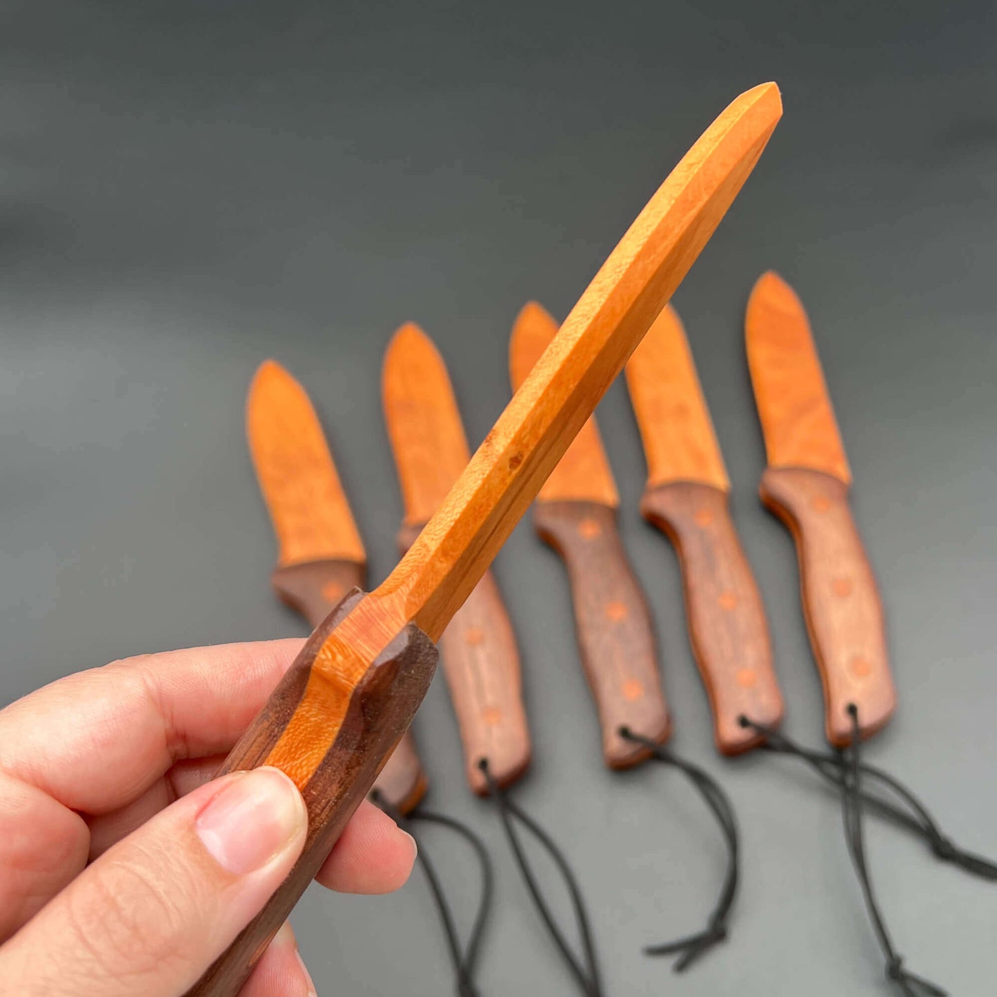 Spearpoint Wooden Knife