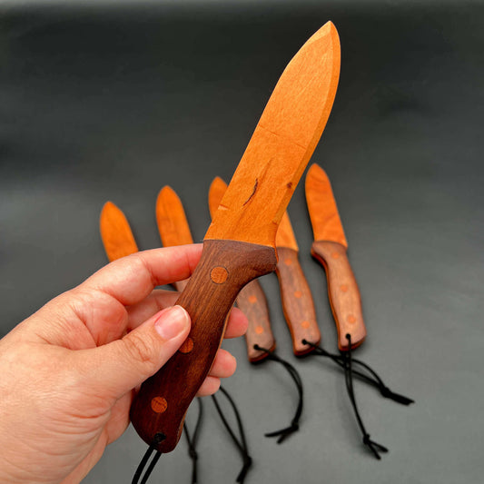 Spearpoint Wooden Knife