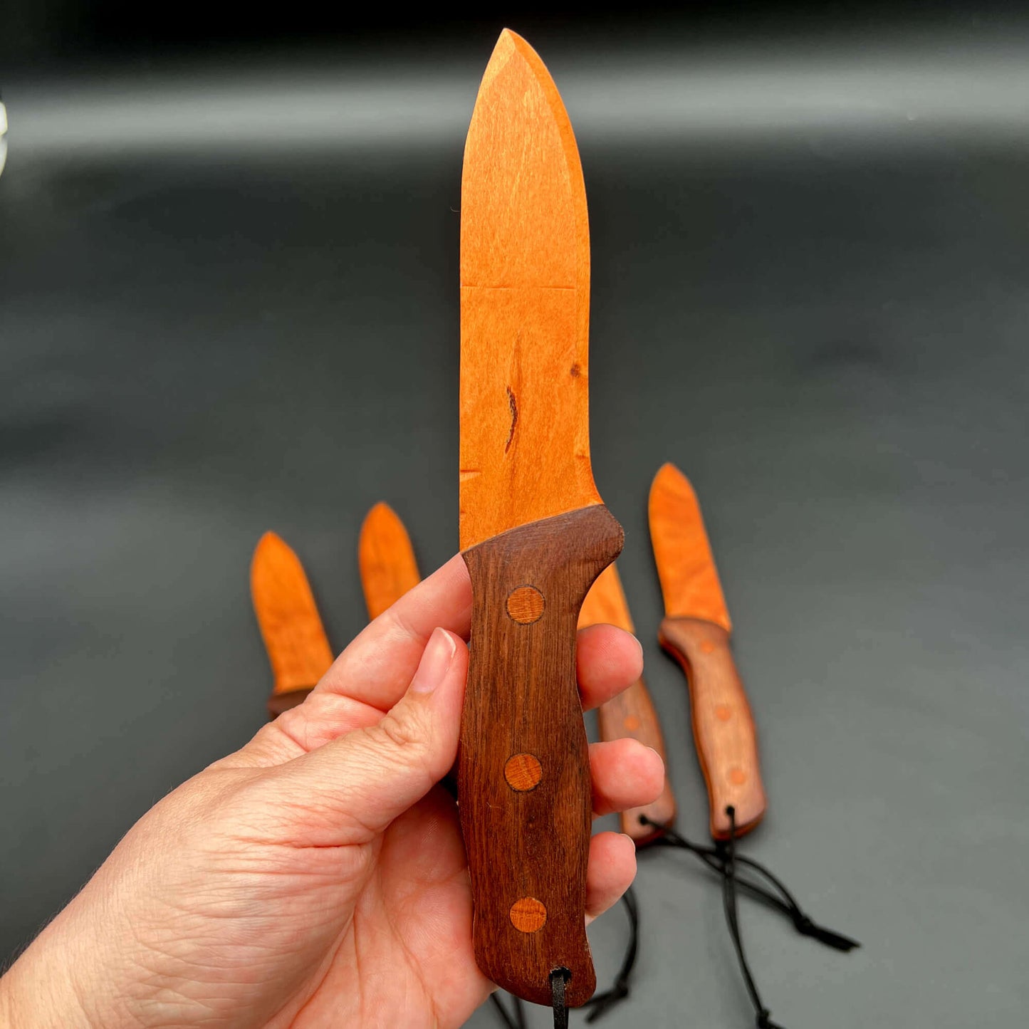 Spearpoint Wooden Knife
