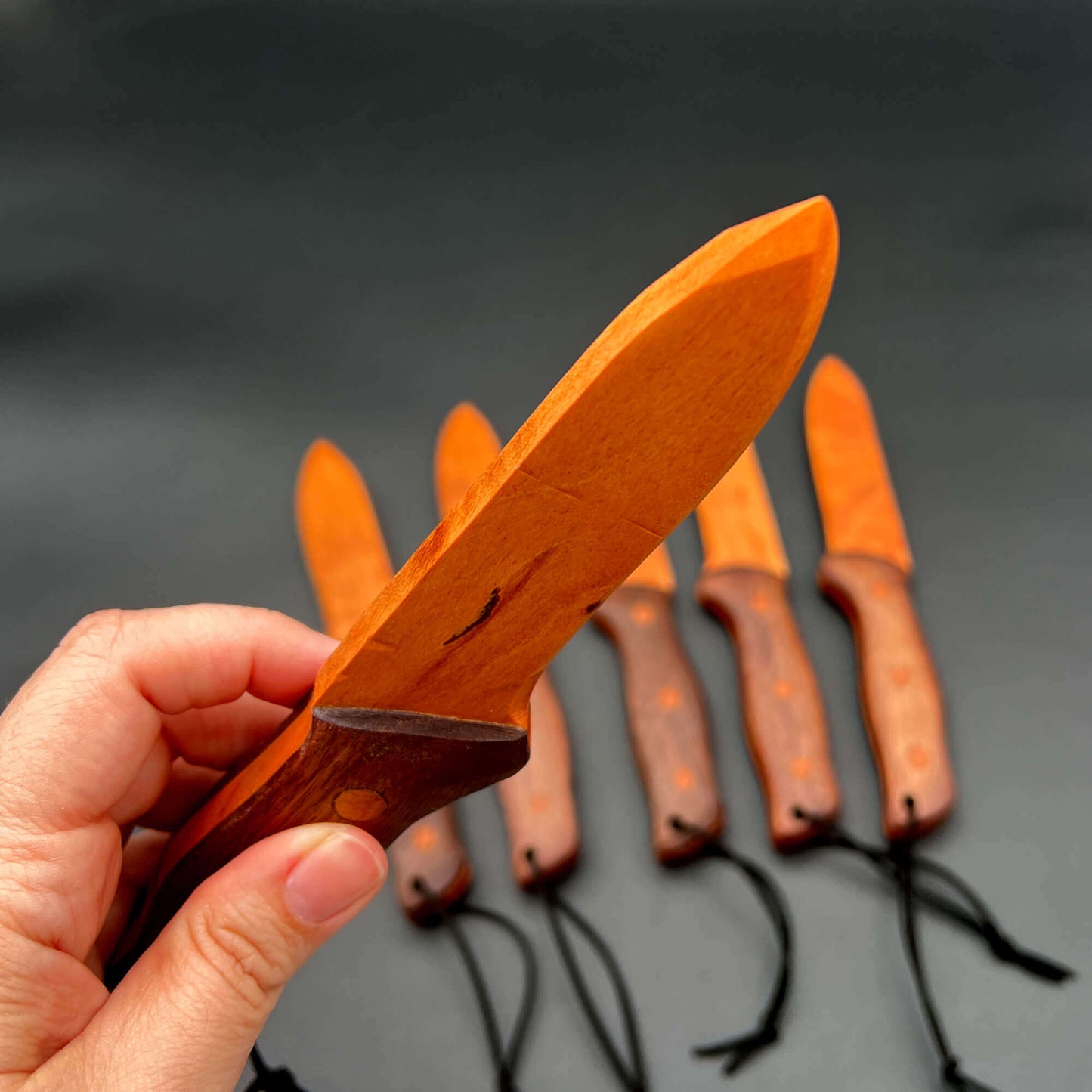 Spearpoint Wooden Knife