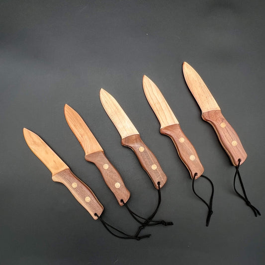 Spearpoint Wooden Knife