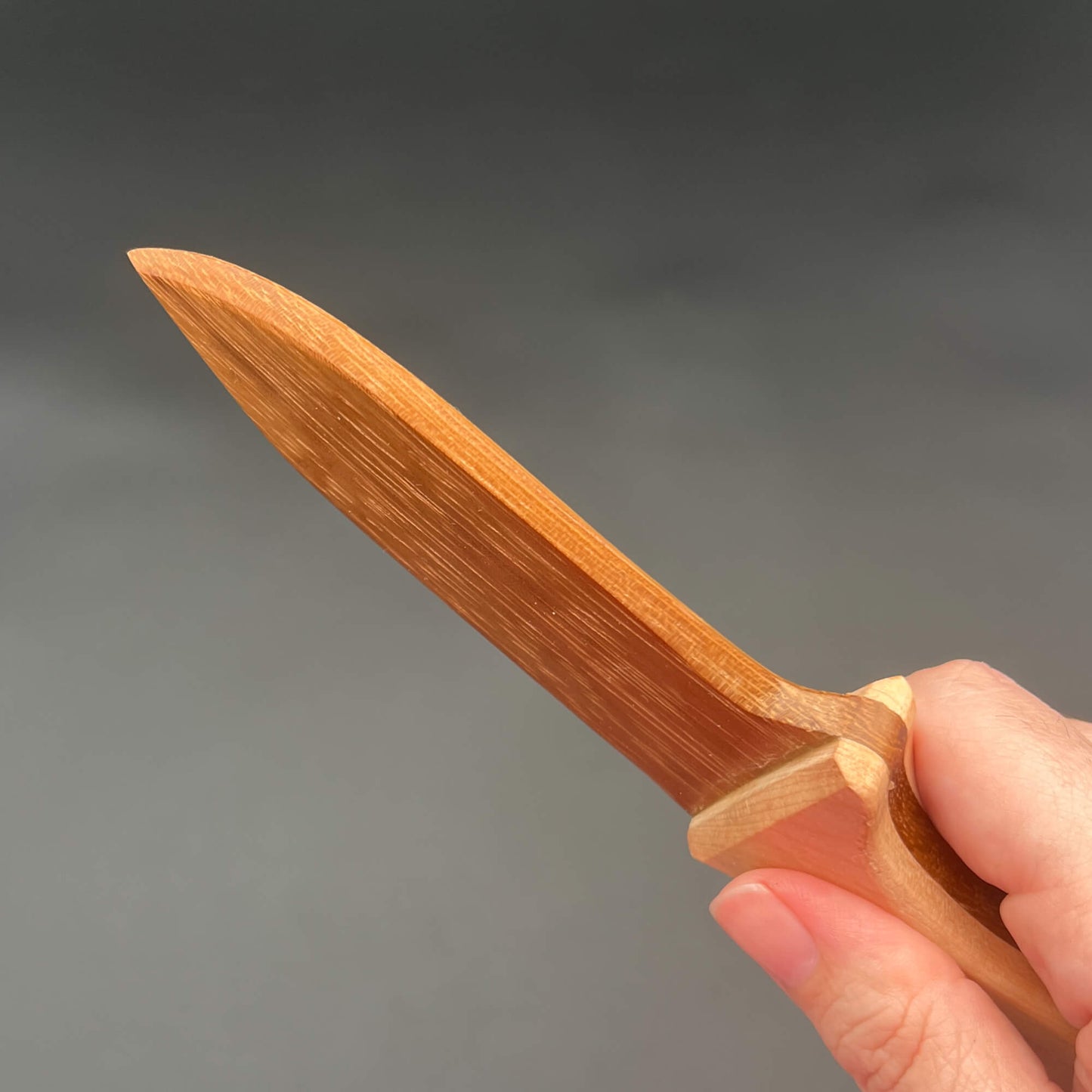 Spearpoint Wooden Knife