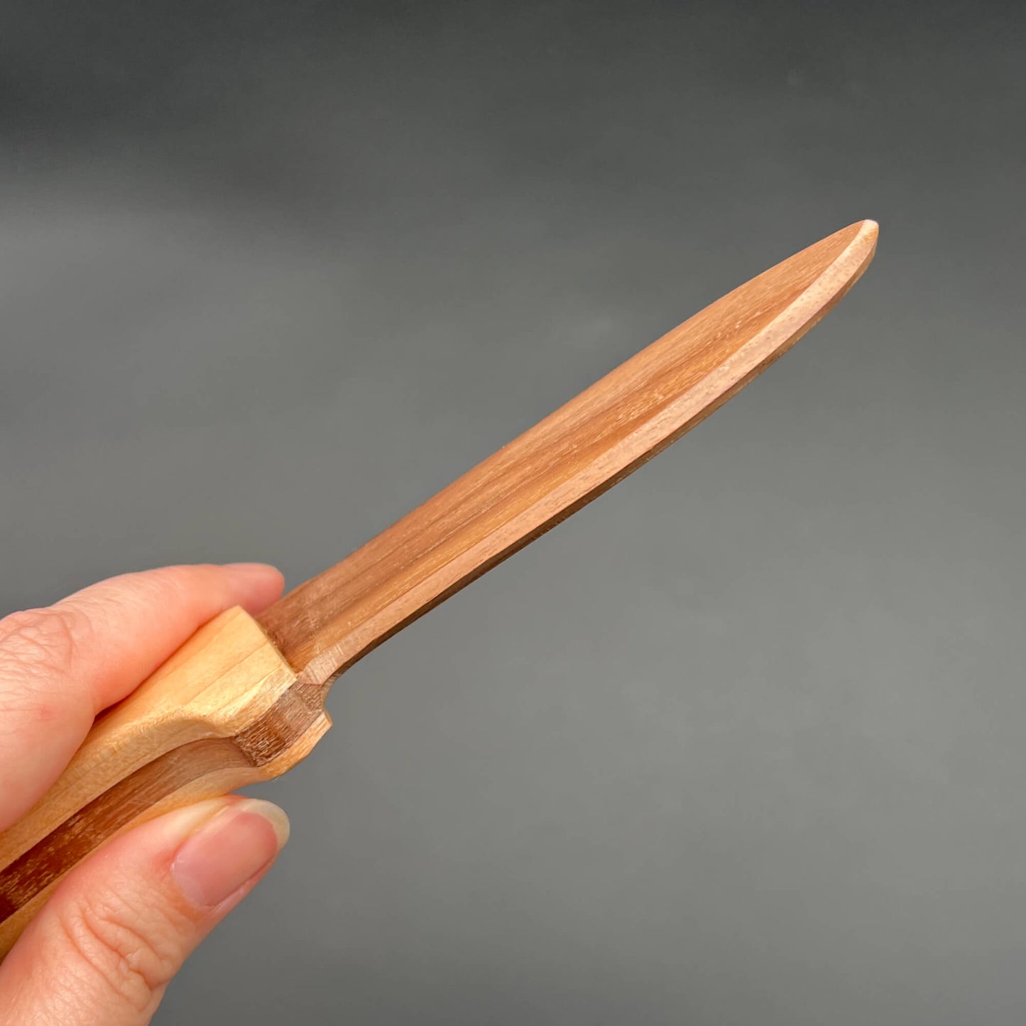 Spearpoint Wooden Knife