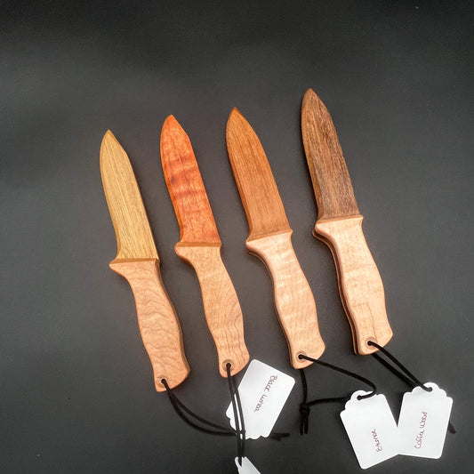 Spearpoint Wooden Knife