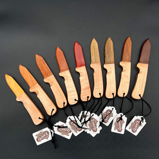 Wooden Wax Play Knives