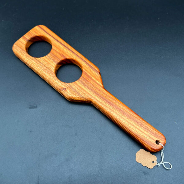 wooden paddle made with canary wood