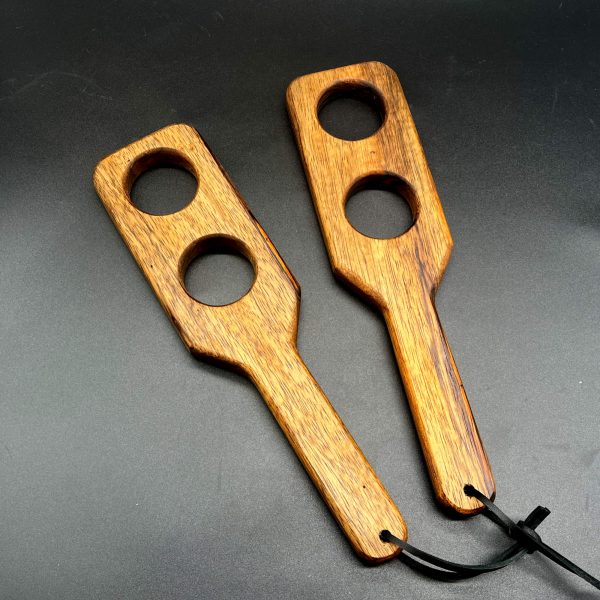 Two Holy Terror paddles made of Black Limba