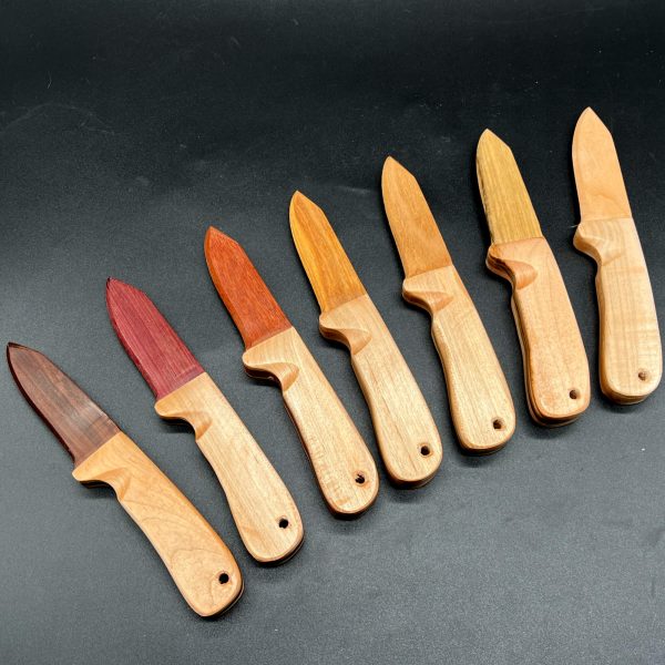 Wooden Wax Play Knives