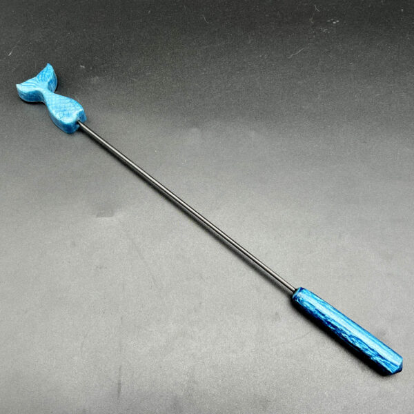 Large blue mermaid diabolical stick
