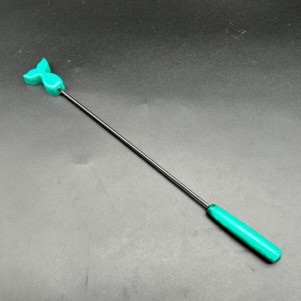 Small teal mermaid diabolical stick