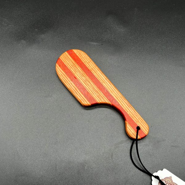 Small wooden paddle made of Bloodwood and Ash